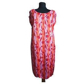 Autre Marque Vestido NÜMPH Abbeline Bellflower em viscose Multicor