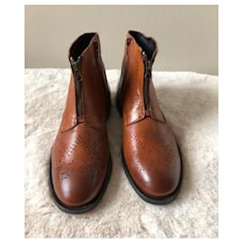 Autre Marque-Boots-Caramel