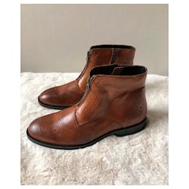 Autre Marque-Boots-Caramel