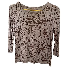 Autre Marque Grey Lace and Acrylic Top Grey