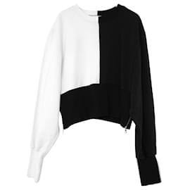 Autre Marque-Sweat-shirt noir et blanc Vaara Kenna-Noir