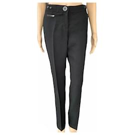 By Malene Birger Patrizia pants black polyester Black