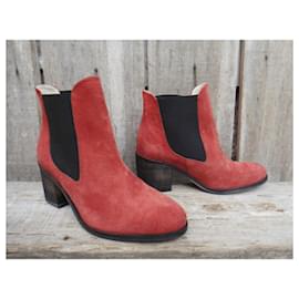 Ganni-Ganni boots size 38 New condition-Brown