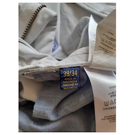 Polo Ralph Lauren-Un pantalon-Blanc cassé