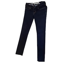 Vaqueros Abercrombie & Fitch Azules Algodón Elastano Azul