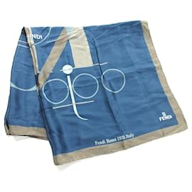 Fendi-Fendi Scarf-Blue