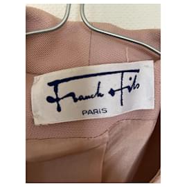 Autre Marque-Long lined jacket-Pink
