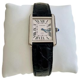 Cartier Tanque Solo / Tanque deve Prata