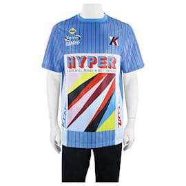 tshirt hyper kenzo oversize Bleu