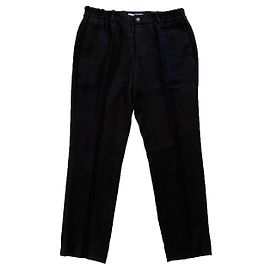 Calça Detroit Soulland preta algodão linho Preto