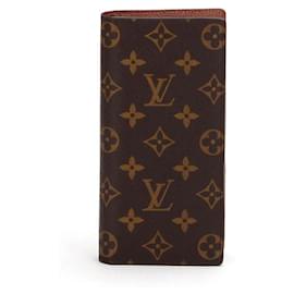 Louis Vuitton-Louis Vuitton Monogram Brazza  in brown coated/waterproof canvas-Brown