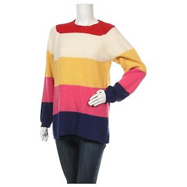 Suéter multicolorido Mads Norgaard de lã S Multicor
