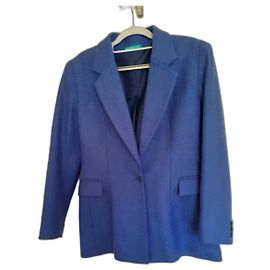 Giacca Cacharel Blu Navy in Lana Taglia 42 Blu navy