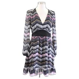 Diane Von Furstenberg Vestido Lizbeth de seda DvF NUEVO Multicolor
