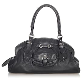 Dior Black My Dior Frame Leather Handbag Black