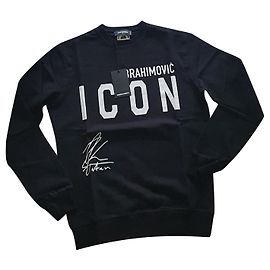 Maglione Dsquared2 Nero in Cotone Uomo S Nero