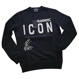 Pull Dsquared2 Noir en Coton Homme S Noir