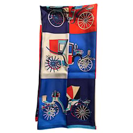 Fular de seda Hermès multicolor Multicolor