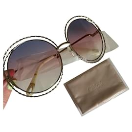 Chloé-Gafas de sol-Rosa,Púrpura