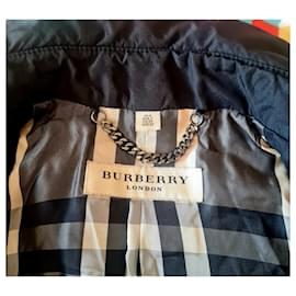 Burberry-Fitted jacket-Black