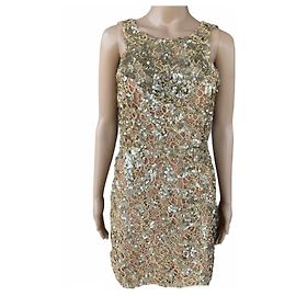 Autre Marque X by NBD Gold Mini Dress Golden