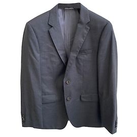 Hugo Boss The Rider Suit Set in Black Wool Black