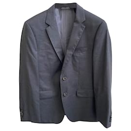 Hugo Boss-Hugo Boss The Rider Suit Set in Black Wool-Black