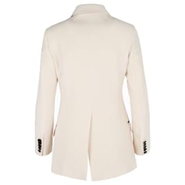 Gucci-Blazer con sfiato posteriore singolo-Bianco