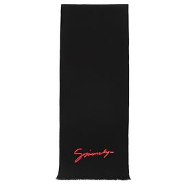 Givenchy Écharpe à logo emblématique Noir