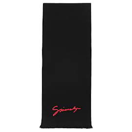Givenchy Sciarpa con logo iconico Nero