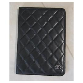 Chanel ipad mini case Black
