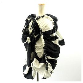 [Usado] JUNYA WATANABE Comme des Garcons marimekko Vestido asimétrico Negro Blanco
