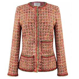Chanel-Veste en tweed RARE-Multicolore