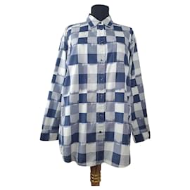 Camicia Madewell in cotone blu Blu