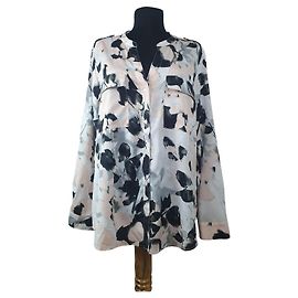 Chemisier Calvin Klein Multicolore Polyester L Multicolore