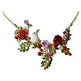 Les Nereides Collier Rencontre enchanté Multicolore