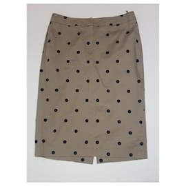 Falda midi Max Mara de algodón y elastano Multicolor