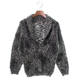 [Used] Bottega Veneta knit sweater Ladies Black White