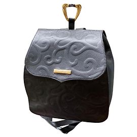 Sublime Yves Saint Laurent arabesque backpack Black