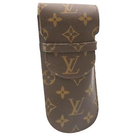 LOUIS VUITTON Monogram Etui a Lunettes Rabat Glasses Case M62970 LV Auth 24783 Other