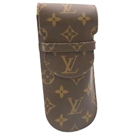 Louis Vuitton-LOUIS VUITTON Monogram Etui a Lunettes Rabat Glasses Case M62970 LV Auth 24783-Other