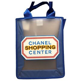 Chanel shopping center tote Blue