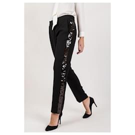 Victoria Beckham-Pants, leggings-Black