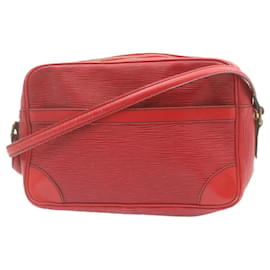 Louis Vuitton-LOUIS VUITTON Epi Trocadero 27 Bolsa de ombro vermelha M52317 LV Auth as159-Vermelho