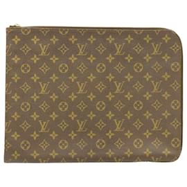 Louis Vuitton-LOUIS VUITTON Monogram Poche Document Briefcase M53400 LV Auth ar4476-Other
