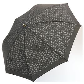 Céline CELINE C Macadam Faltschirm Schwarz Auth ar4553 Schwarz