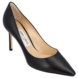 Jimmy Choo Romy pumps in black smooth leather Black