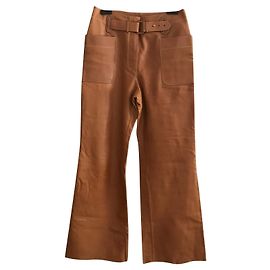 Hermès Hose, Gamaschen Braun