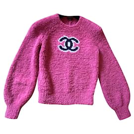 Chanel Strickwaren Fuschia