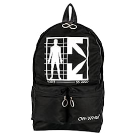 Off White Half Arrow Man Backpack Black